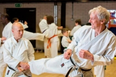 Sensei Chris Whittam training